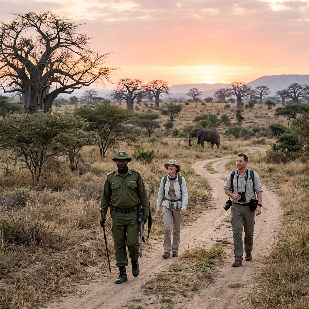 Walking Safari in Tanzania : Top Parks, Costs, Rules and Routes