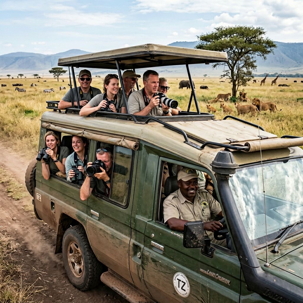 Kilimania Adventure safari guide private vehicle Tanzania northern circuit. 