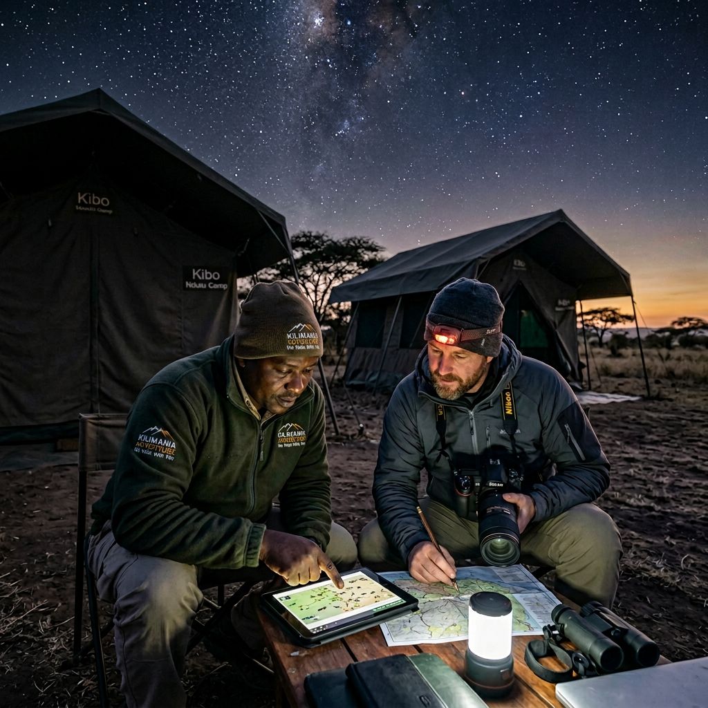Kilimania Adventure Ndutu wildlife photography safari calving season guide photographer pre-dawn.