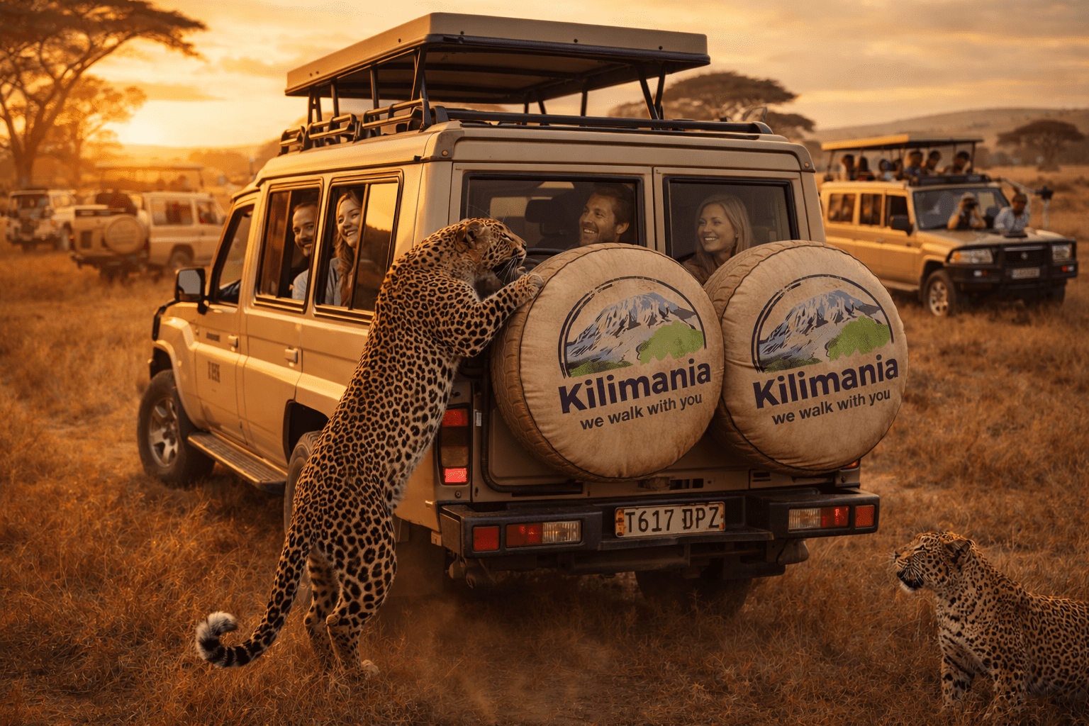 Kilimanjaro Adventure local guide big cats safari Tanzania Moshi