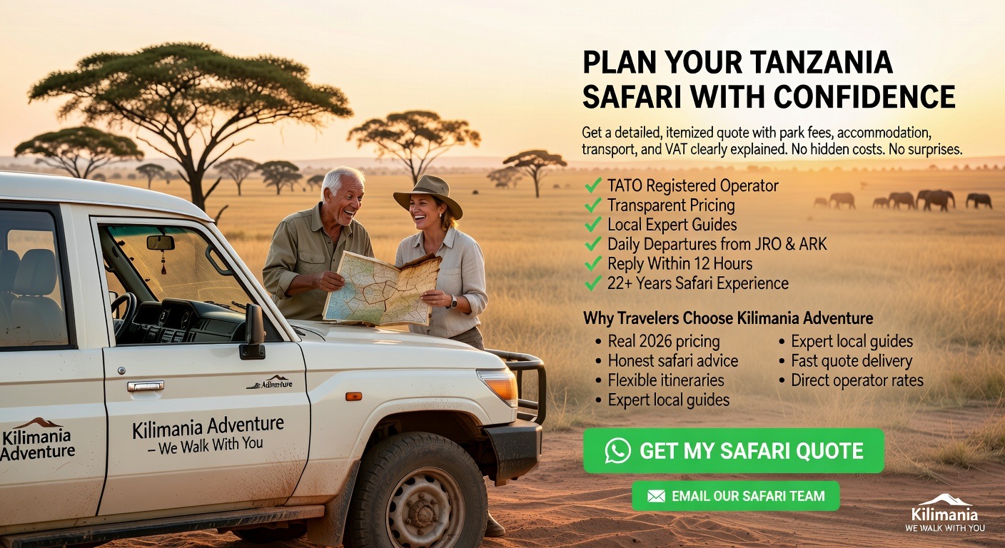 Serengeti Big Five Safari Cost, Itinerary | 5 Day vs 7 Day Kilimania Adventure