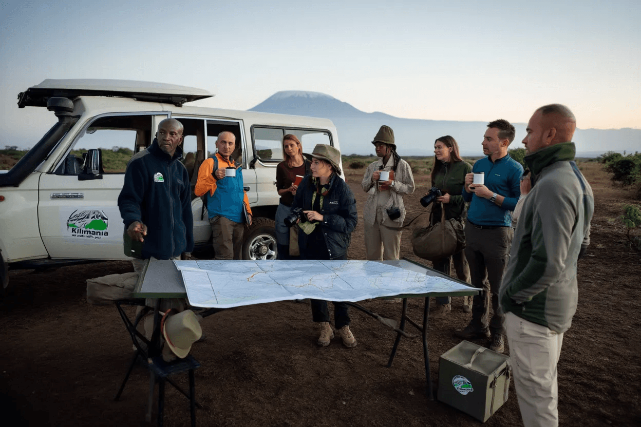 How to hire guide Serengeti National Park Kilimania Adventure Moshi pre-departure briefing Tanzania