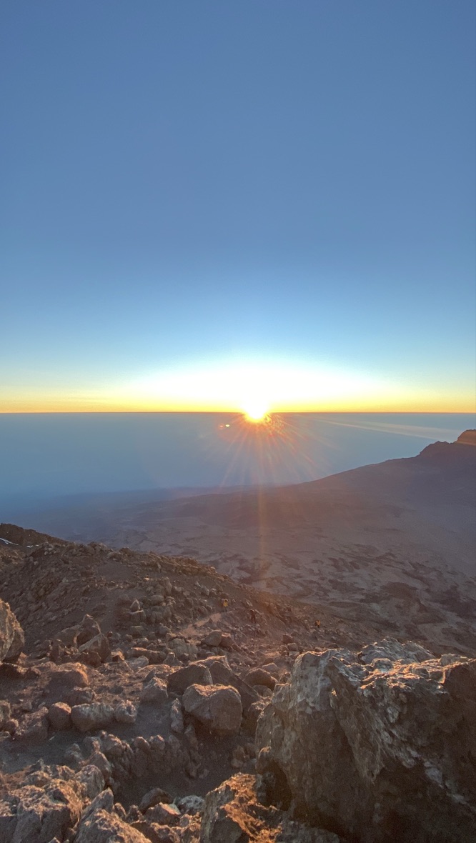 Is There WiFi on Kilimanjaro? TTCL WiFi & Mobile Signal Guide | Kilimania Adventure Sunrise over the high-altitude landscape of Mount Kilimanjaro WiFi on Kilimanjaro